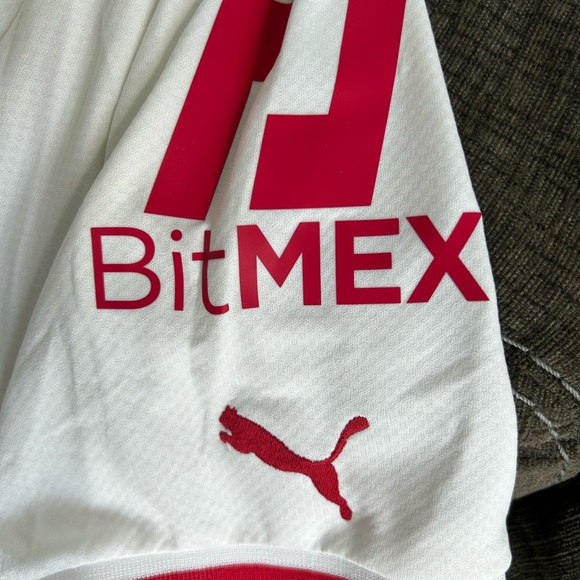 Puma Authentic AC Milan 2022 2023 Soccer White Jersey Men’s Sz: XL - Picture 6 of 8